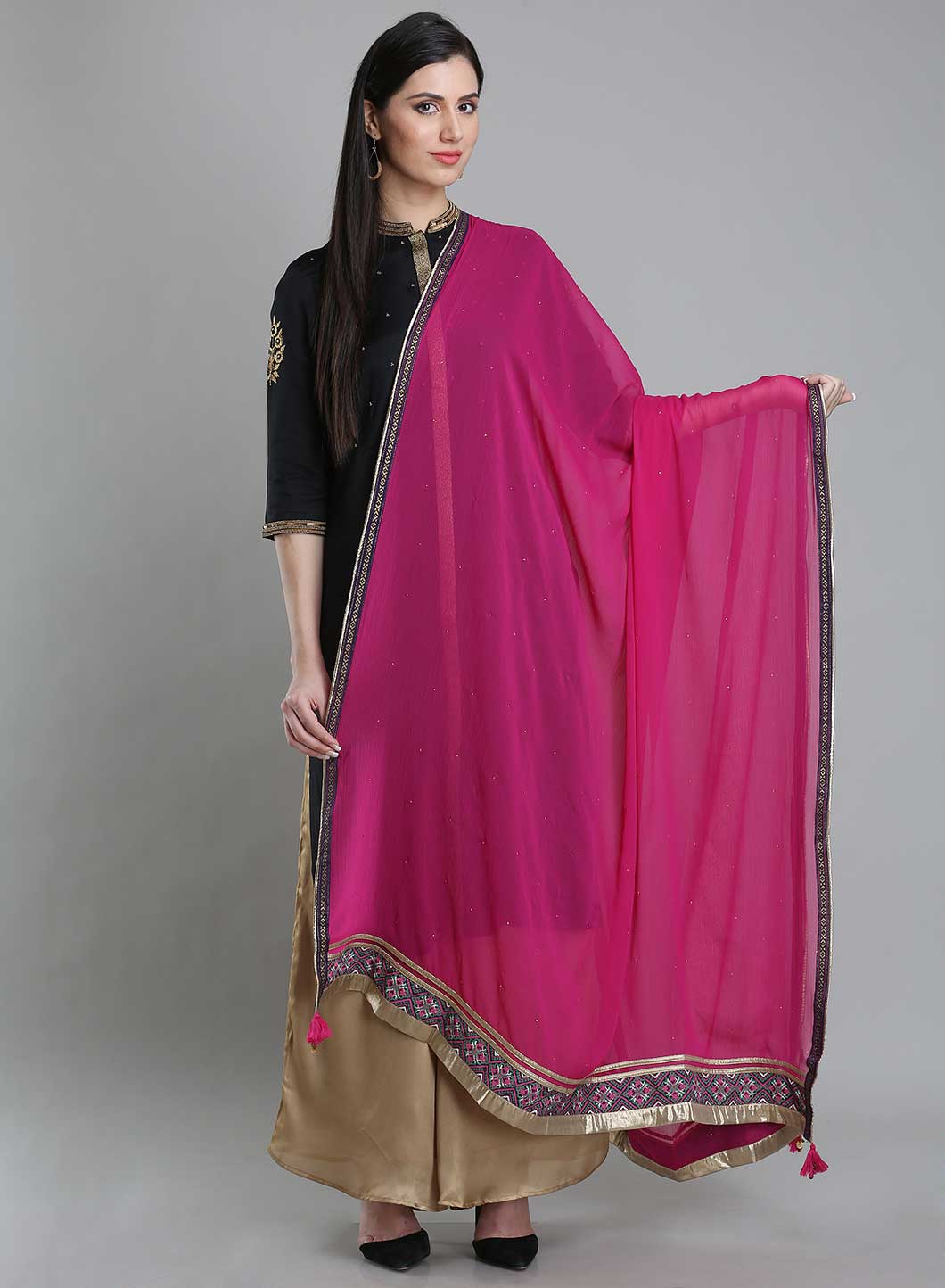 Pink Dupatta