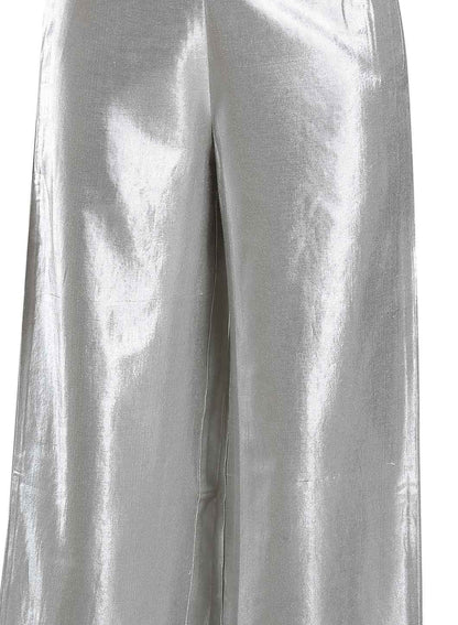 Silver Shimmery Pants