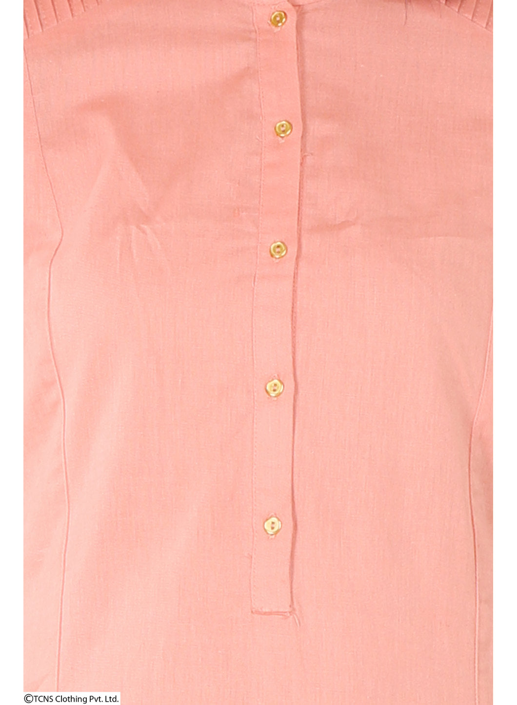 Pink 3/4 Sleeve kurta