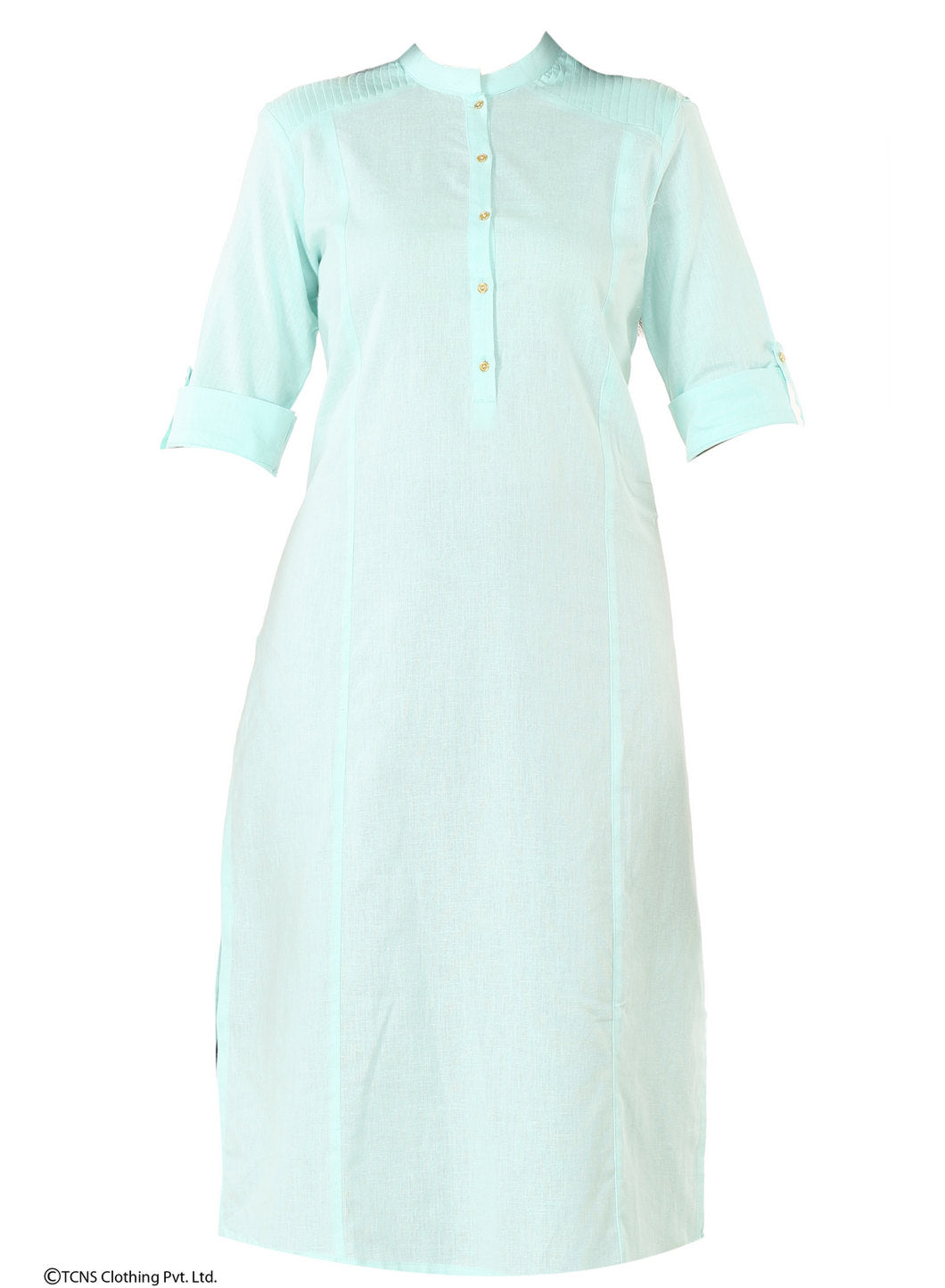 Blue 3/4 Sleeve kurta