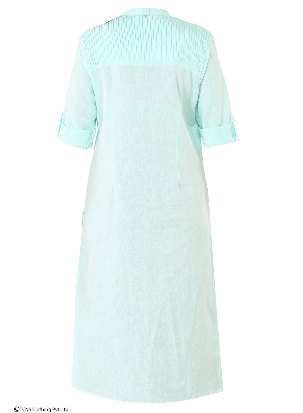 Blue 3/4 Sleeve kurta