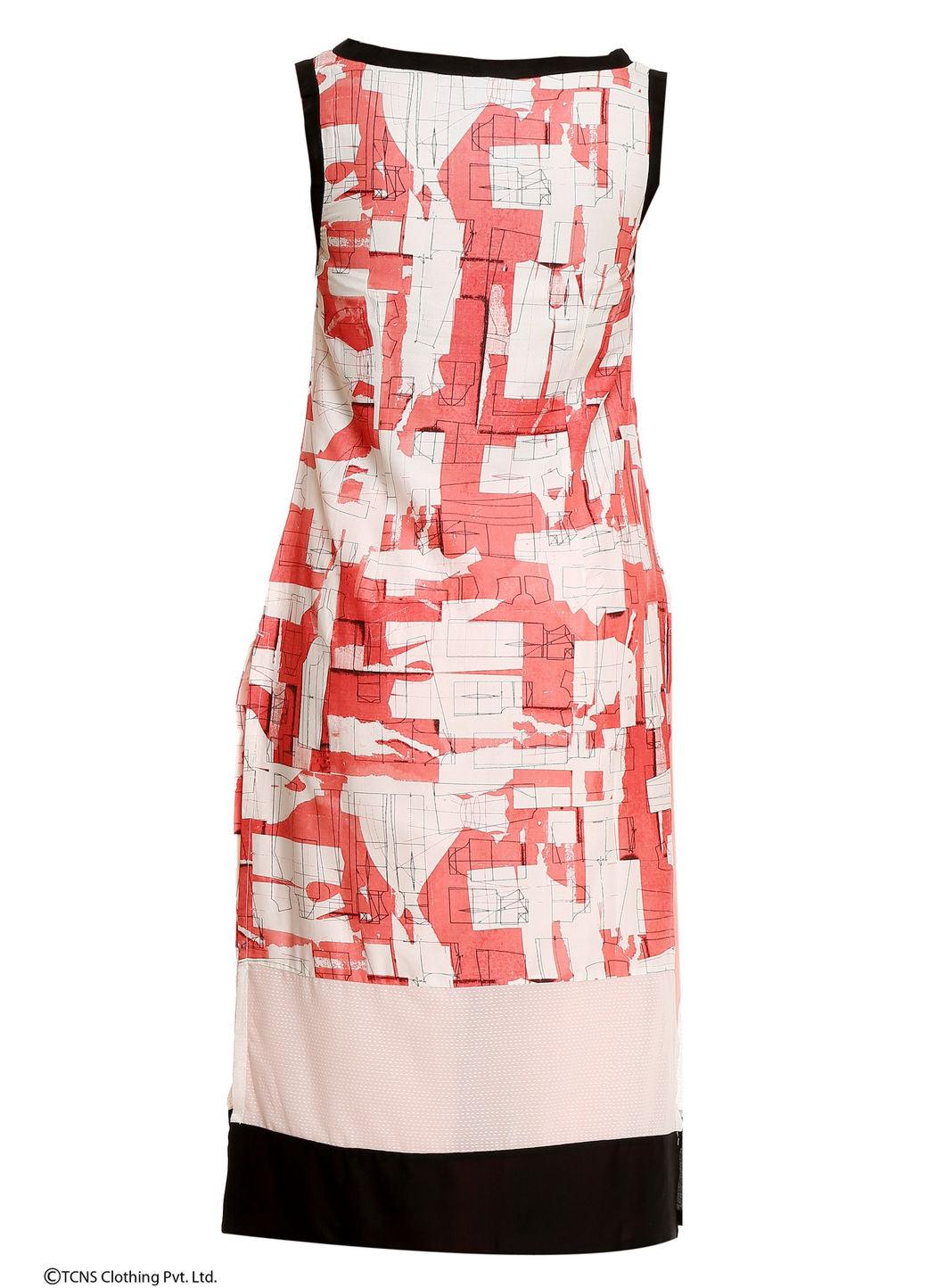 Pink Printed Sleeveless kurta - wforwoman