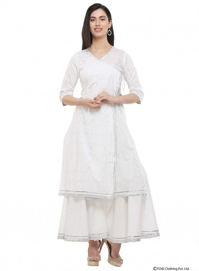 White kurtas - wforwoman