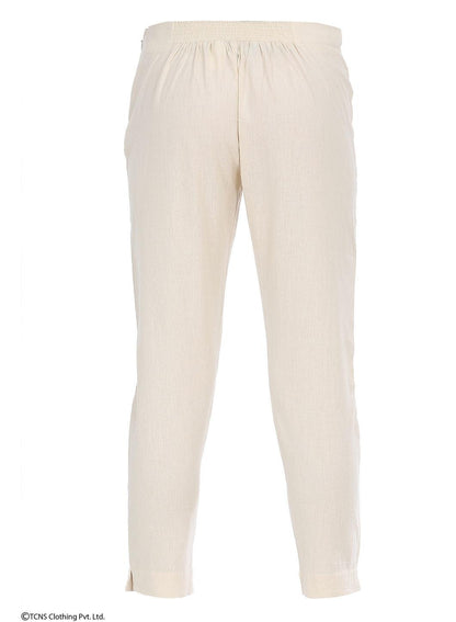 Beige Trousers - wforwoman