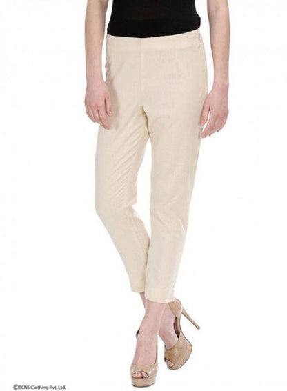 Beige Trousers - wforwoman