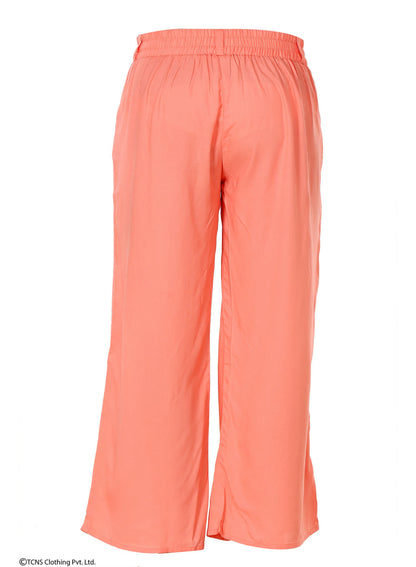 Peach-coloured Pants