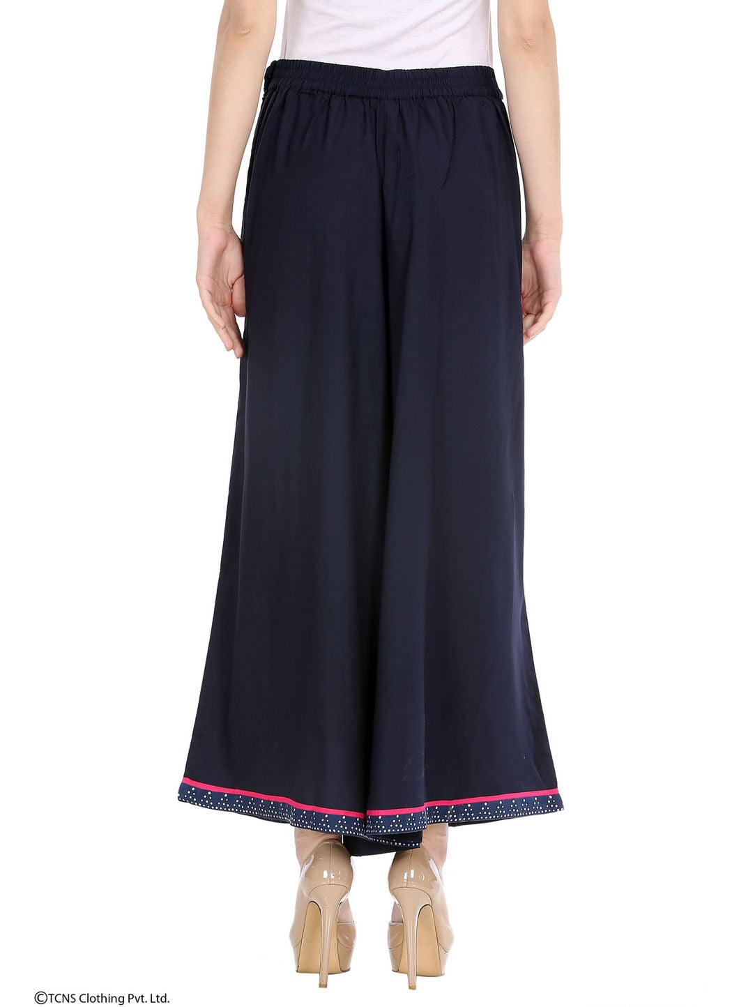 Blue Culottes - wforwoman