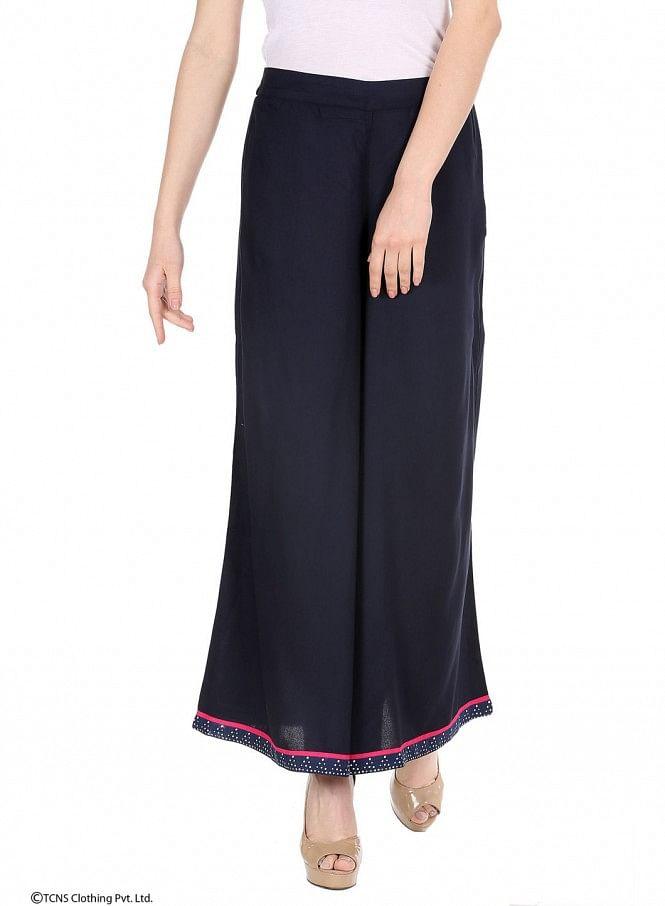 Blue Culottes - wforwoman