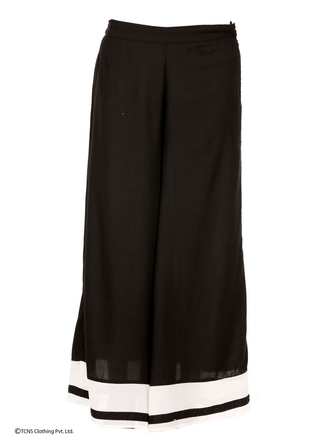 Black Printed Culottes