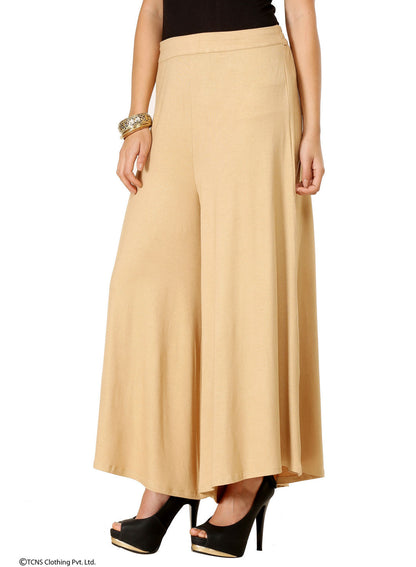 Gold-Toned Culottes