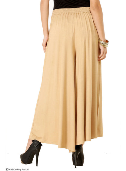 Gold-Toned Culottes