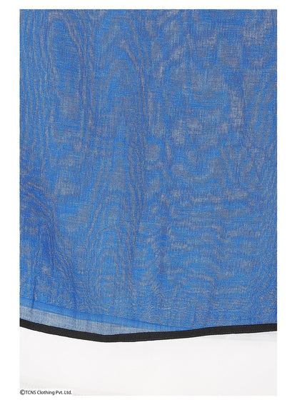 Blue Printed Dupatta