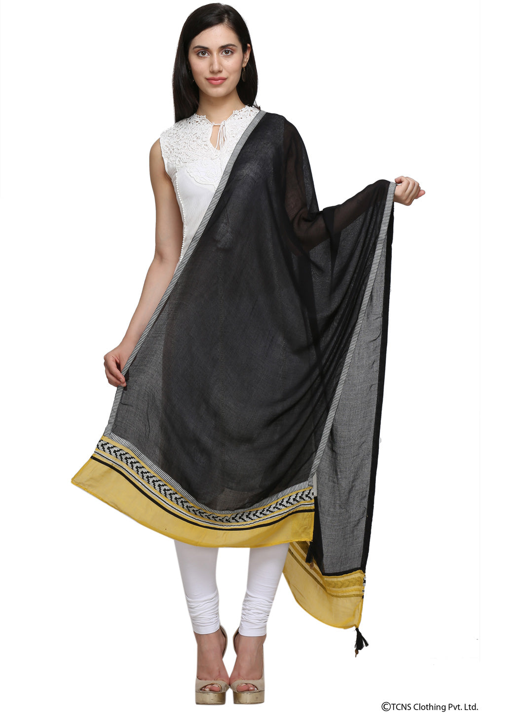 Black Dupatta