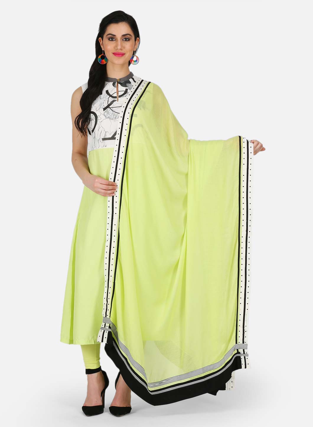 Green Dupatta