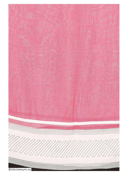 Pink Printed Dupatta