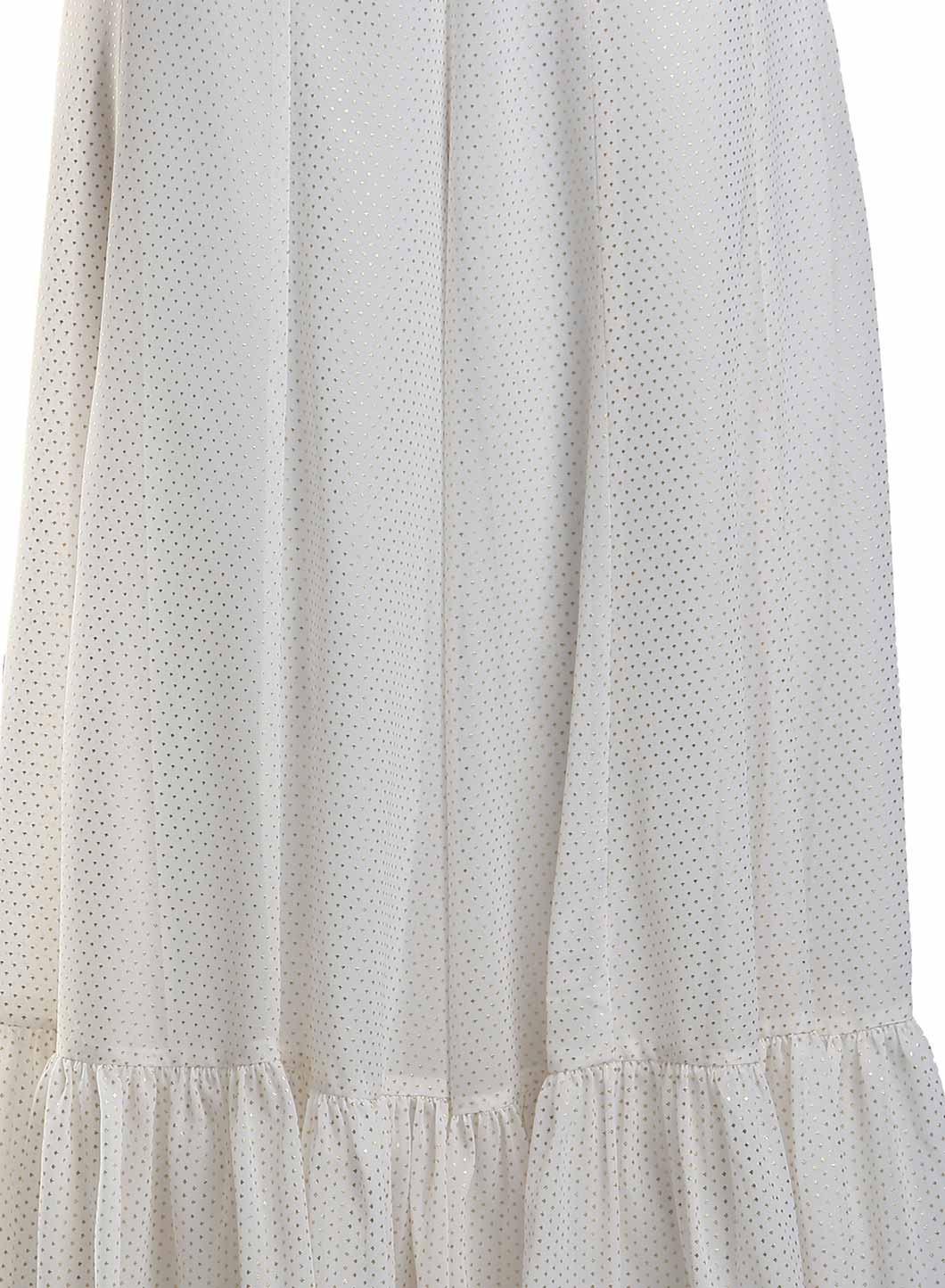 White Printed Culottes