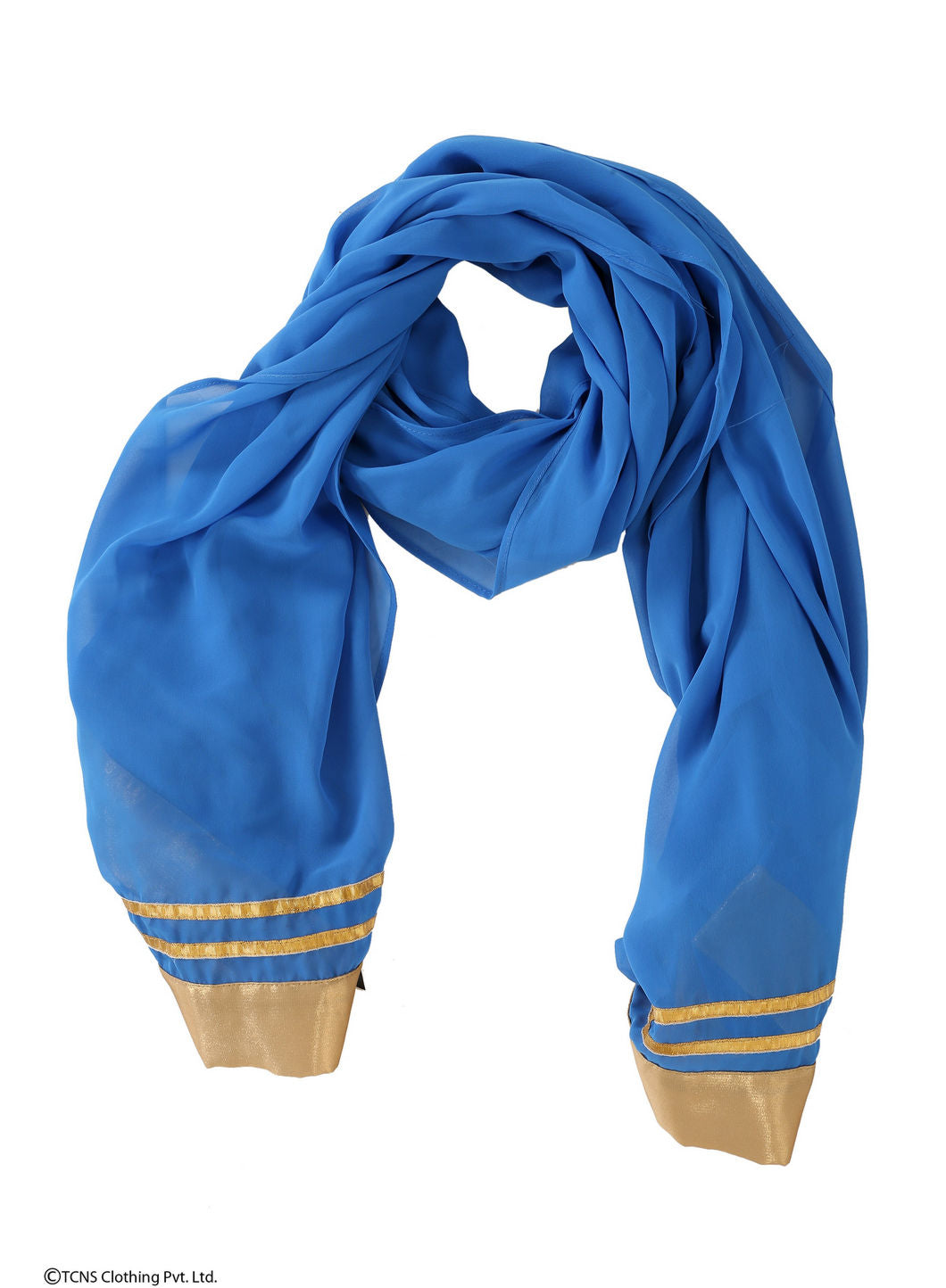 Blue Dupatta