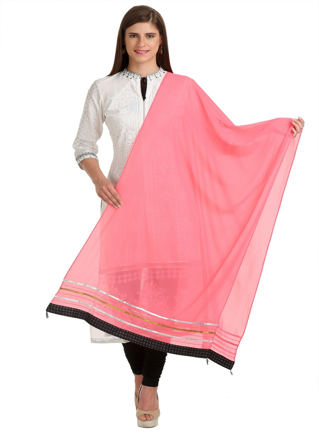 Pink Dupatta