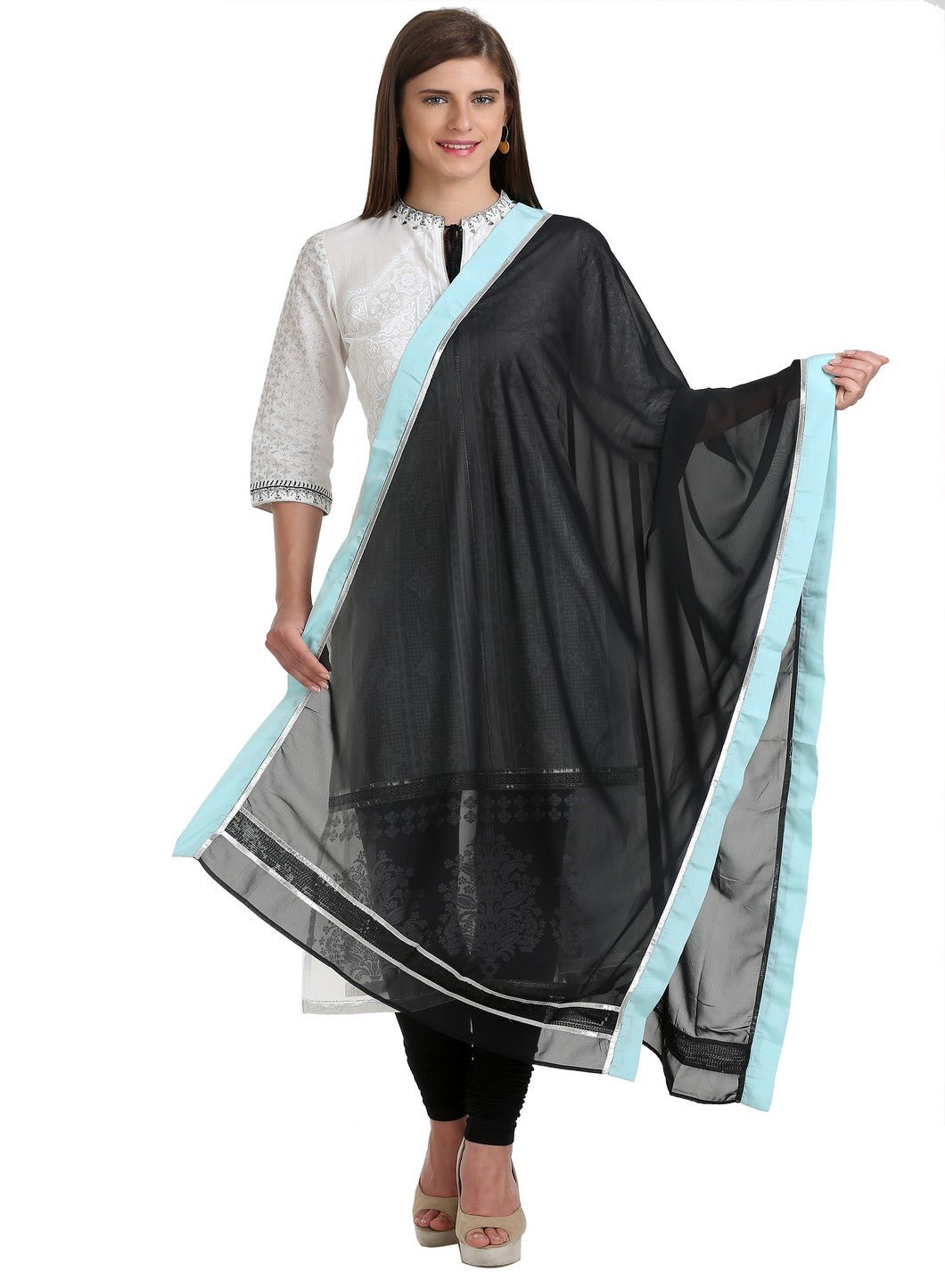 Black Dupatta