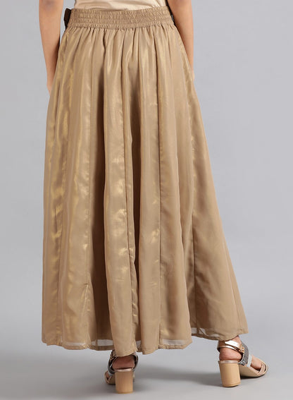 Gold Solid Skirt