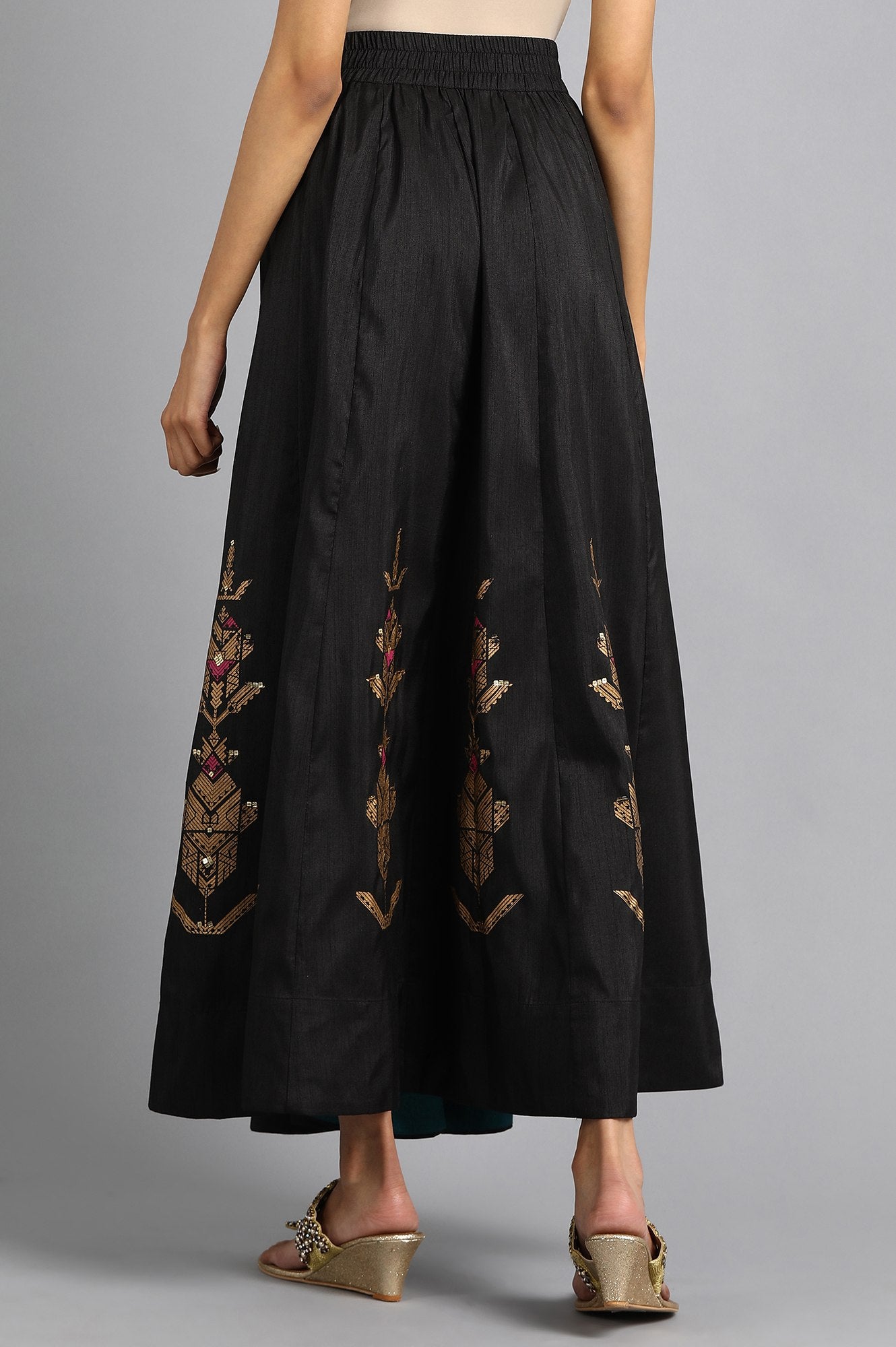 Black &amp; Golden Skirt