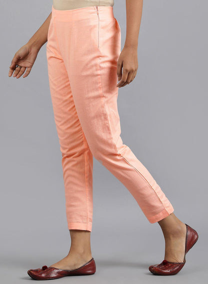 Pink Ankle Length Trouser - wforwoman