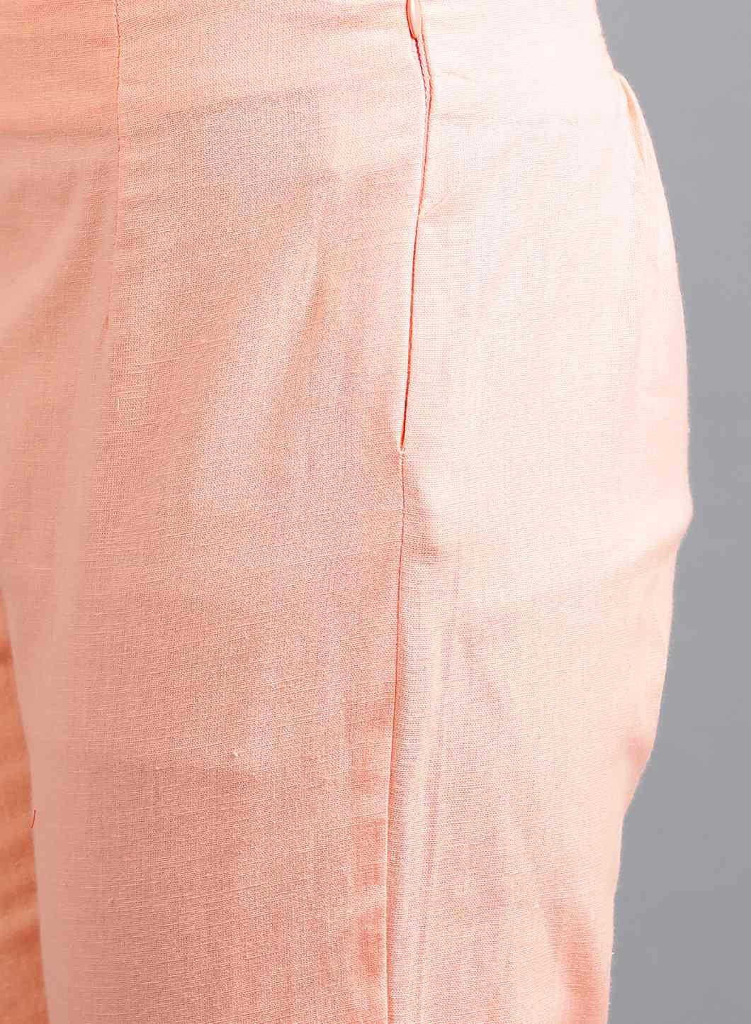 Pink Ankle Length Trouser - wforwoman