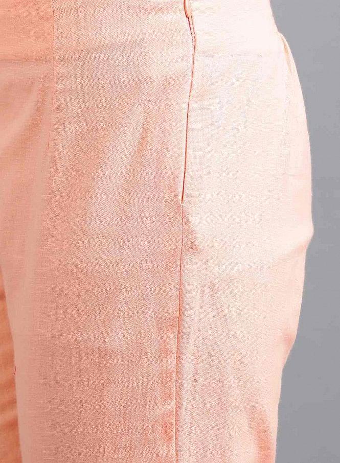 Pink Ankle Length Trouser - wforwoman