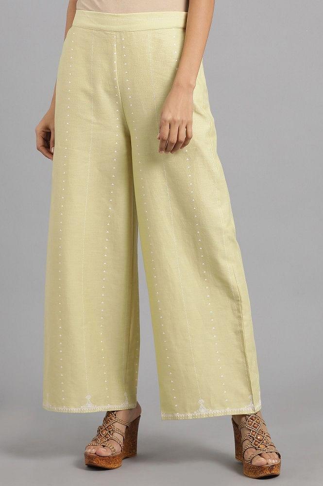 Green Parallel Pants - wforwoman