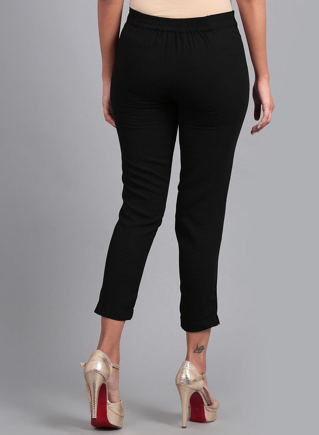 Black Slim Pants - wforwoman