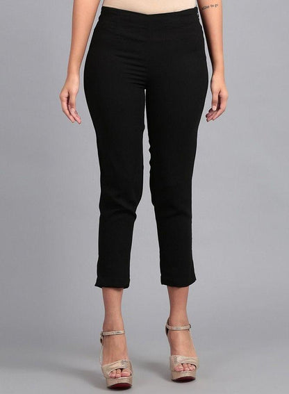 Black Slim Pants - wforwoman