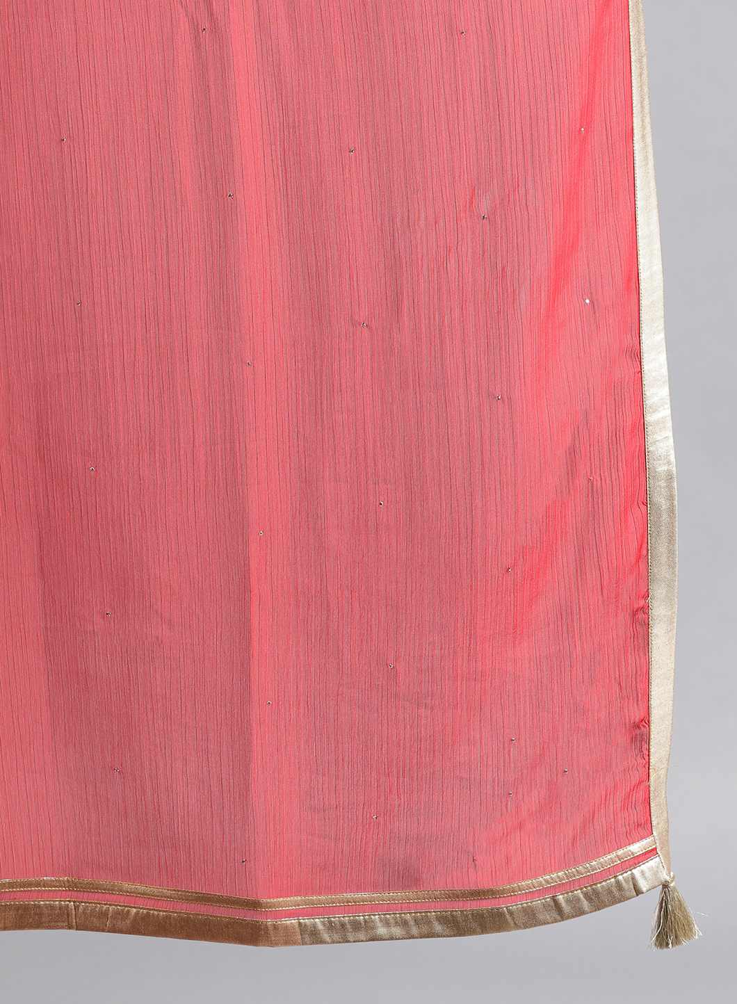 Red Solid Dupatta