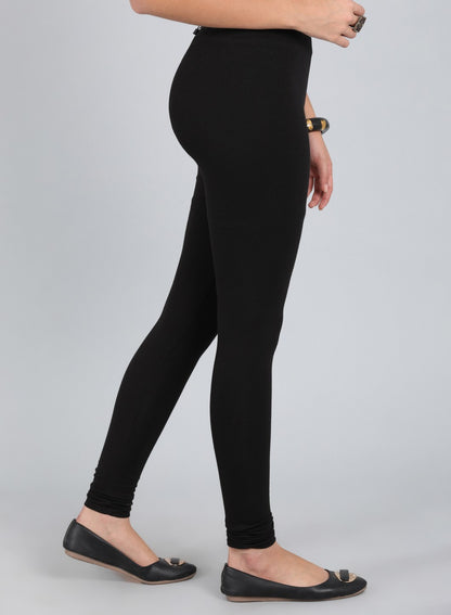 Black Ankle Length Tights