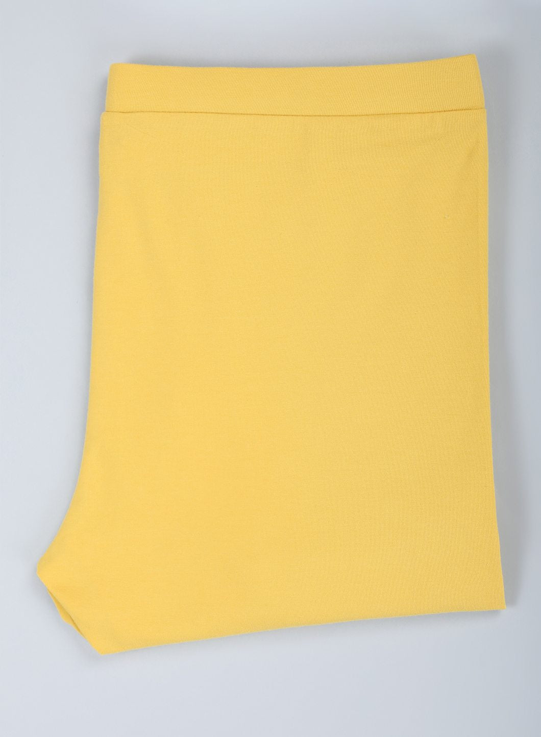 Yellow Knitted Churidar