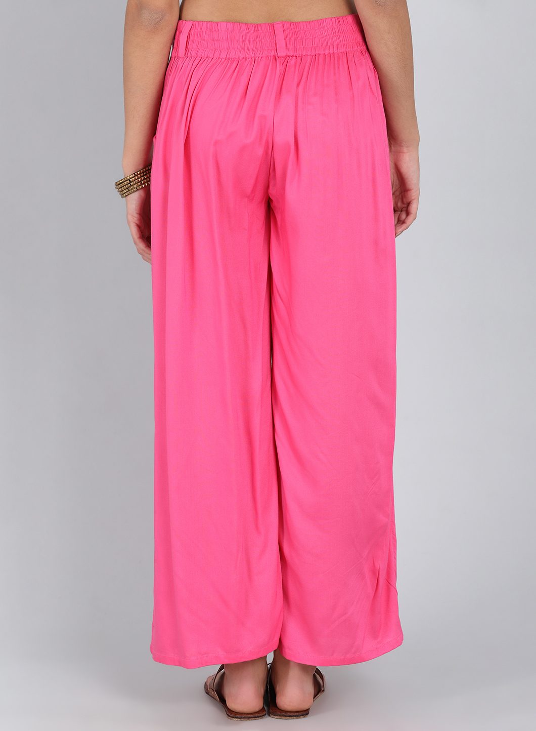 Pink Tailored Pants