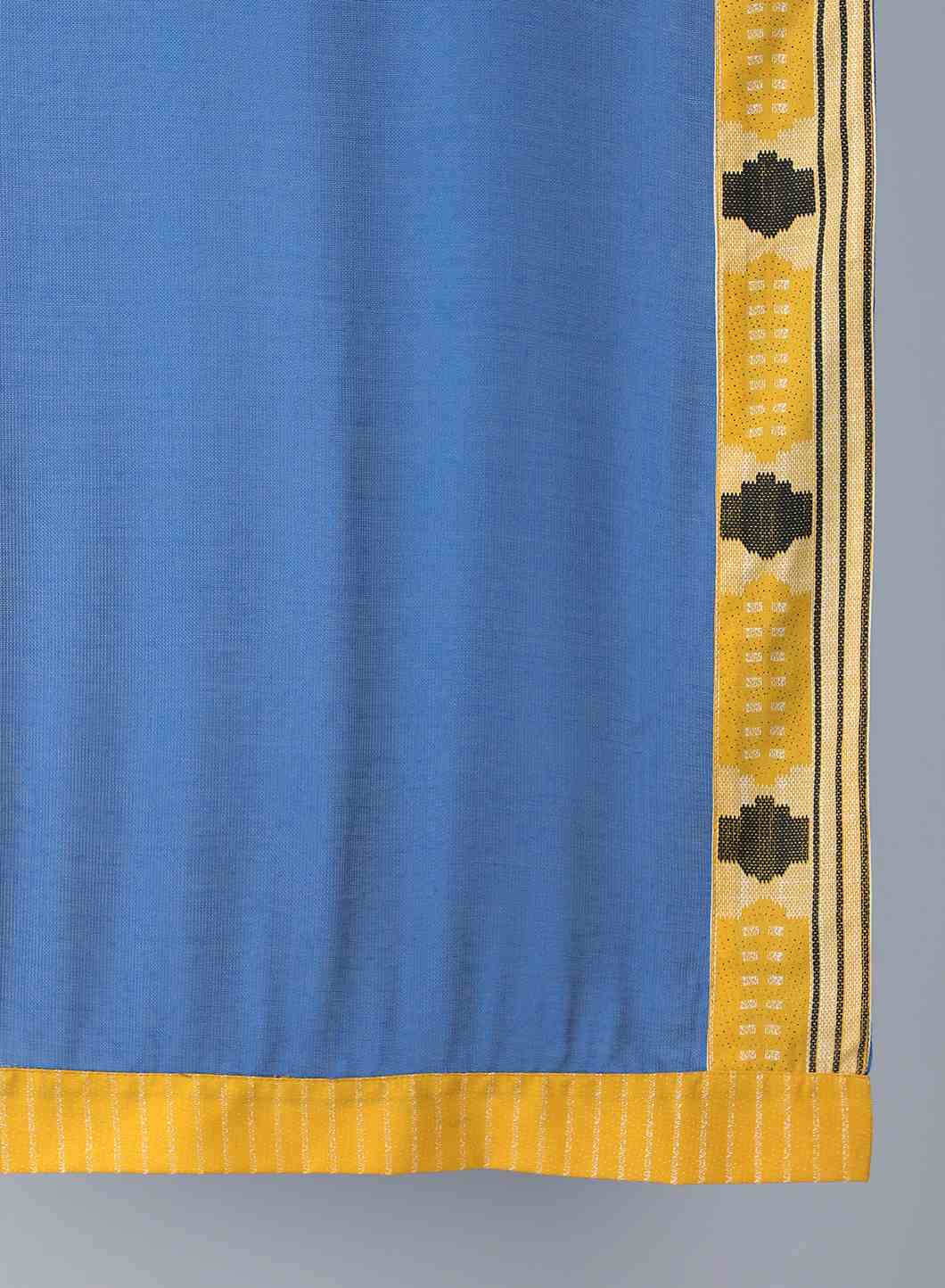 Blue Solid Dupatta