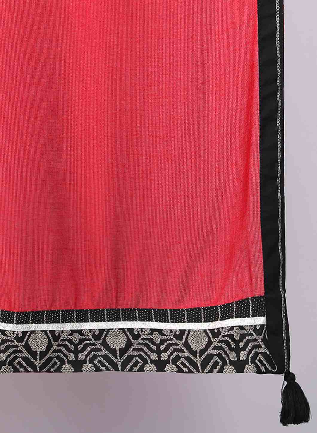 Black Printed Dupatta