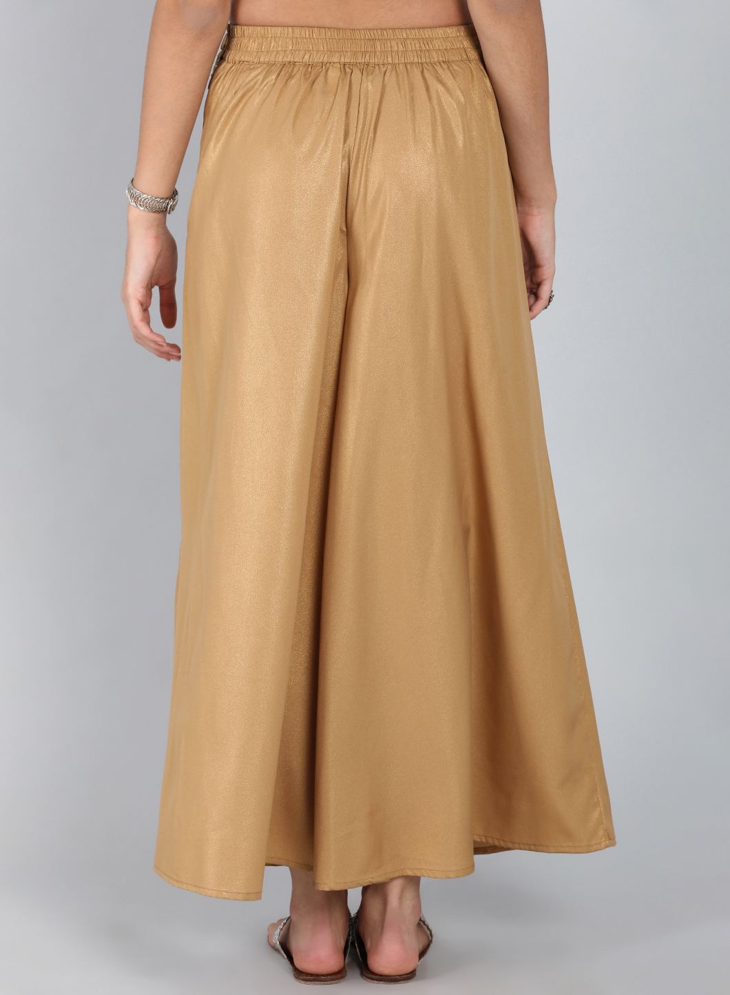 Dark Gold Flared Pants