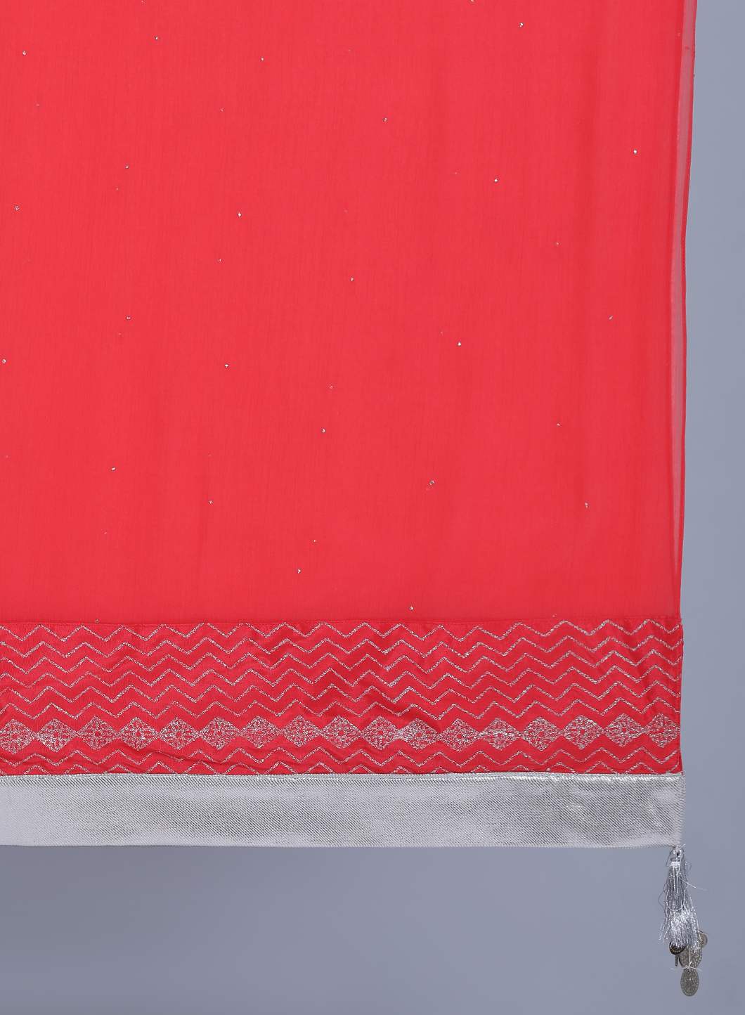 Coral Mukaish Dupatta