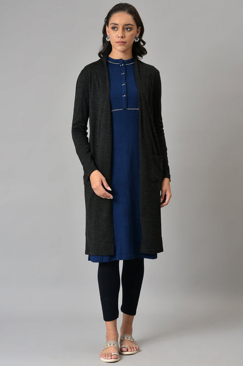 Grey Basic Cardigan L - Main Image