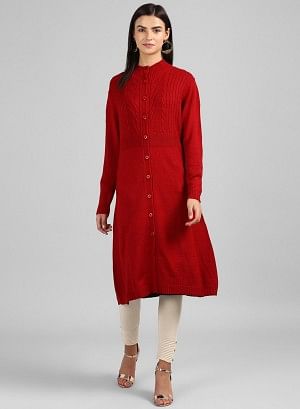 Red Woollen Jacket