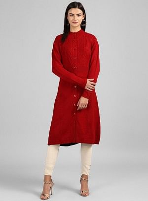 Red Woollen Jacket