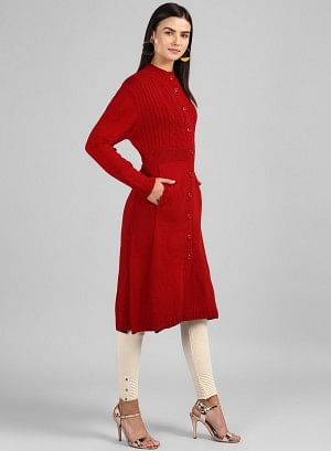 Red Woollen Jacket