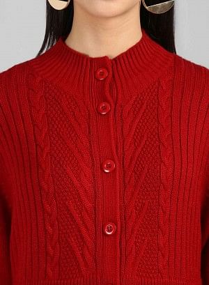 Red Woollen Jacket