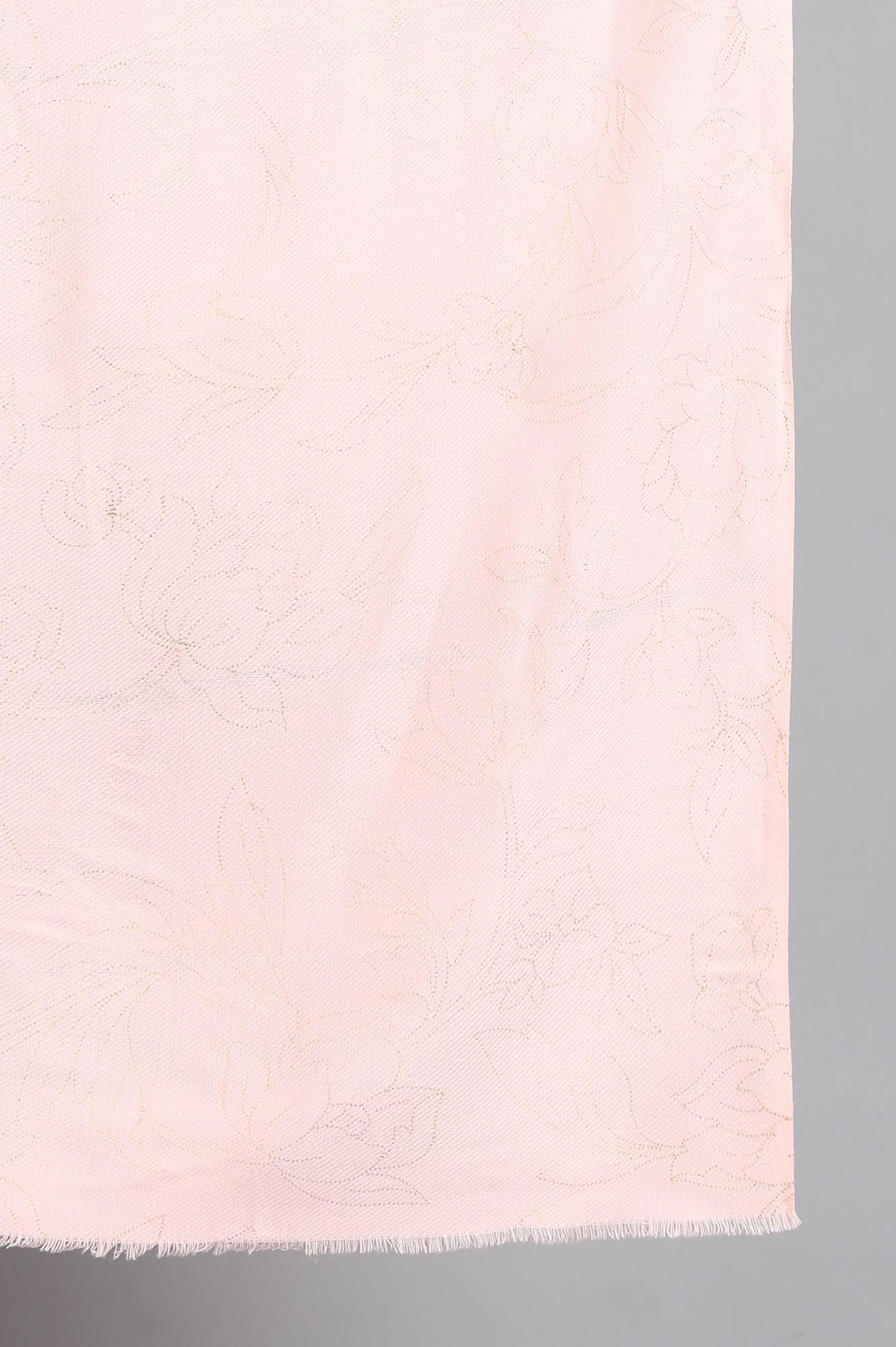 Pink Printed Shawl