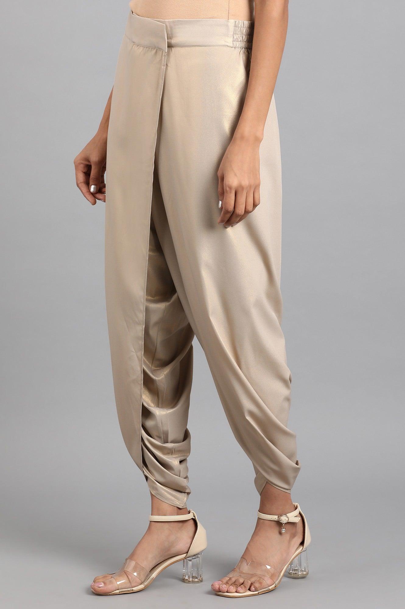 Gold Petal Pants - wforwoman