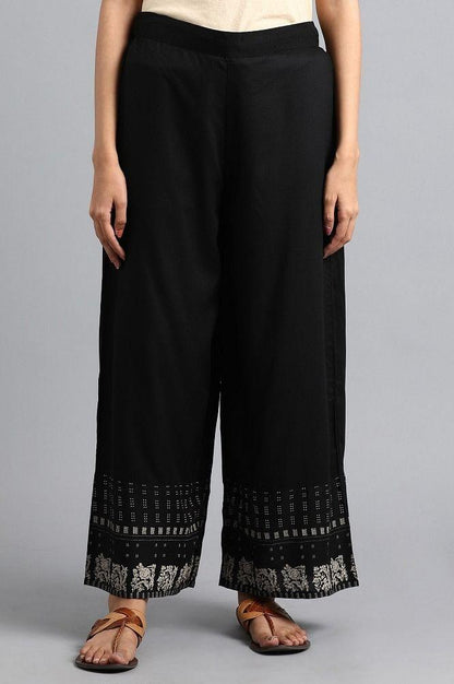 Black Parallel Pants - wforwoman