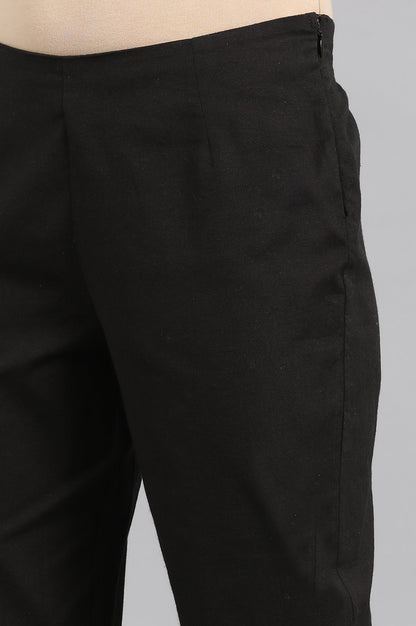 Black Fitted Pants