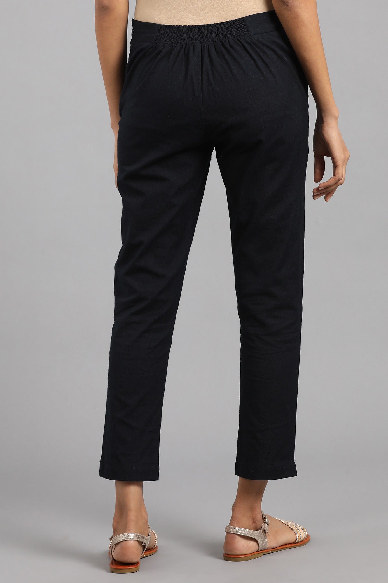 Women Grey Slim Pants