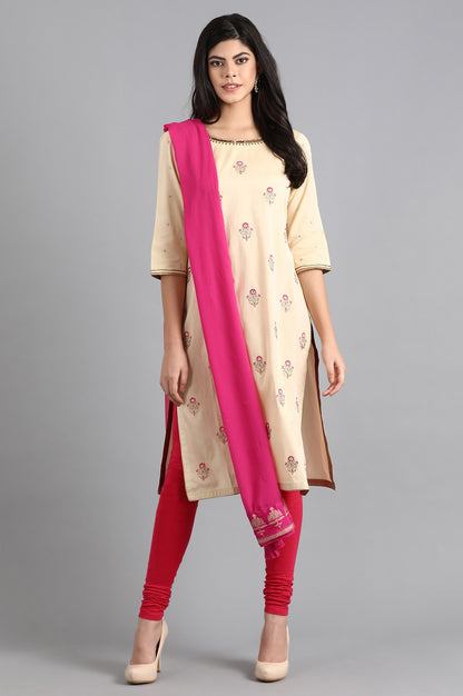 Pink Chiffon Dupatta